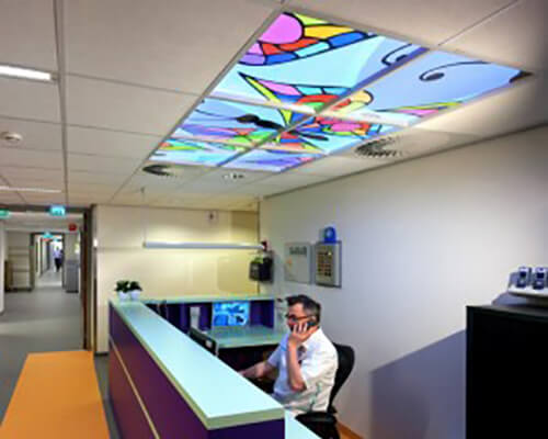 plafond-led-panelen-receptie