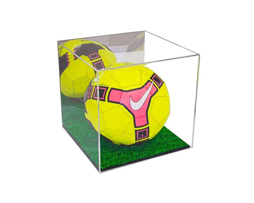 Voetbal glazen display